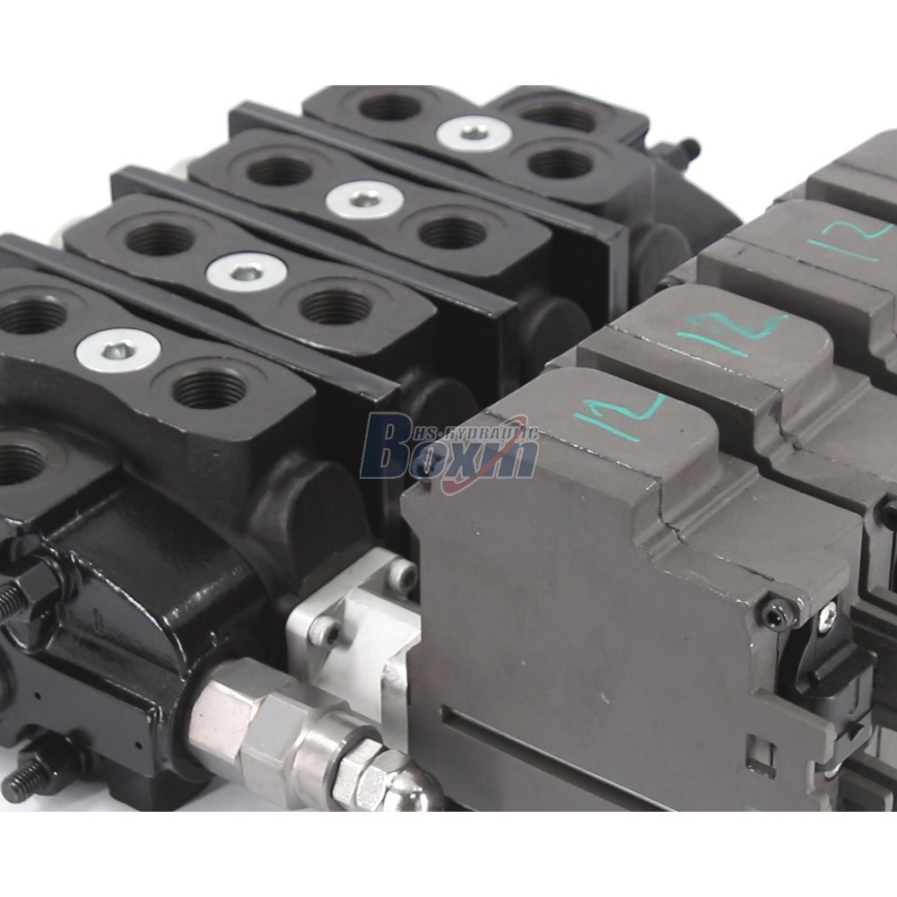 SD8EMA-4OT Electric motor 4 Spool Sectional Directional Valve detail image